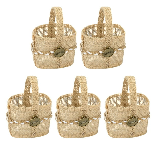 5 piezas Bolsa de dulces para fiesta de Halloween Bolsa de dulces multiusos Cubo de dulces para Estilo C