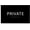 Black, variant on ADA CENTRAL SIGNS - 6" X4" Private Sign - ADA Compliant Tactile Graphics Grade 2 Braille Text Privacy Sign | Wall Mount Plastic No Entry Protection Sign for Offices, Businesses, and Restaurants