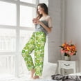 thumbnail image 3 of Fotbe Kiwi Lemon Women's Pajama Pants,Sleepwear Pants,Pj Bottoms Drawstring And Pockets-XX-Large, 3 of 7
