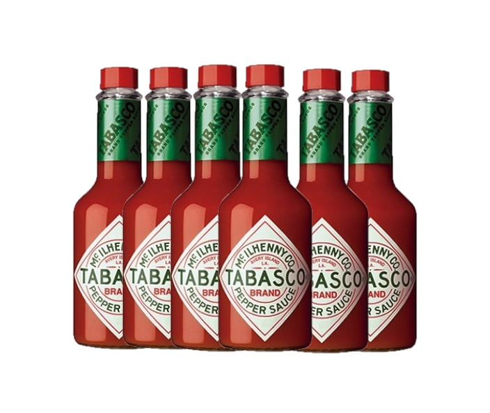 McIlhenny Tabasco Original Flavor Pepper Sauce 12 oz (Pack of 6