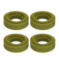 thumbnail image 1 of 4pcs Tire Insert 1.0inch Double Layer Hollow Silicone Waterproof RC Car Tire Inner Filler for SCX24 FCX24 AX24 1/18 1/24 RC Car Green, 1 of 1
