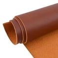 thumbnail image 4 of 5/6OZ (1.8-2.0mm Thick) Brown Full Grain Cowhide Leather Genuine Cow Leathercraft Pieces Leather Skins, 4 of 10