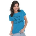 thumbnail image 3 of Make Good Choices Motivational Gym Womens Slim Fit Graphic Tee Brisco Brands L, 3 of 5
