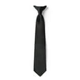 thumbnail image 2 of Mens Clip on Ties Solid Uniform Clip-on Neck Ties for Police and Security Pullaway Clip Ties, 2 of 2