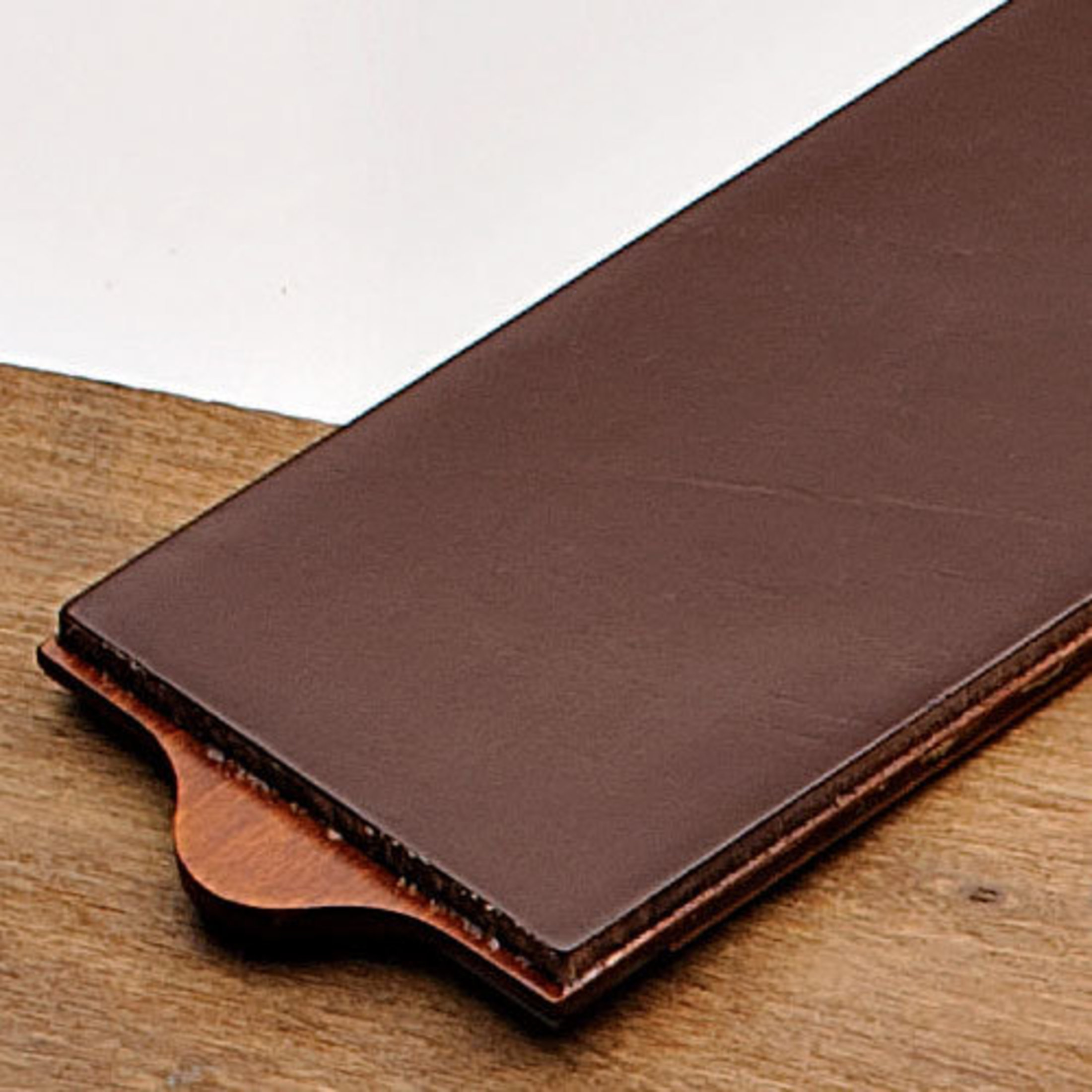 Kings County Tools Leather Strop Knife Sharpening Kit with Dual Leather Surfaces