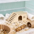 thumbnail image 6 of NWOKYZGH Wooden Chamber, Maze Hamster Hideout, Small Pets Woodland House Habitats Decor for Hamster Mice Gerbils Mouse, 6 of 6
