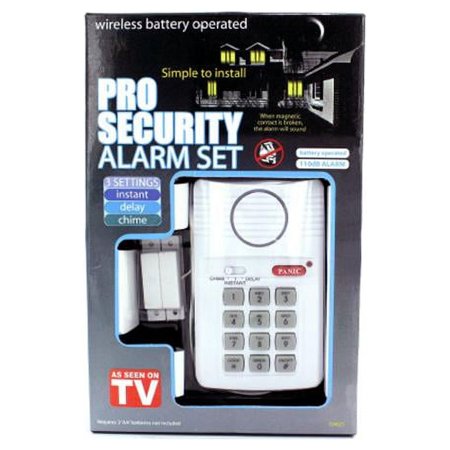 UPC: 0731015122653 | Wireless Alarm Secure System Alert Home Windows Door Burglar Magnetic Sensor Set