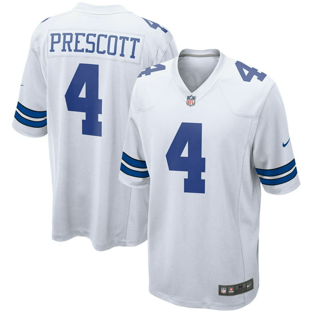 Dak Prescott Dallas Cowboys Nike Game Team Jersey - White