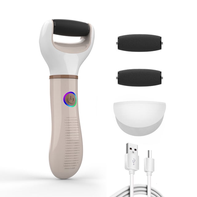 COM1950s Foot Grinder Callus Remover, Foot Grinder Speed-Adjustable Rechargeable Automatic Foot Peeling Dead