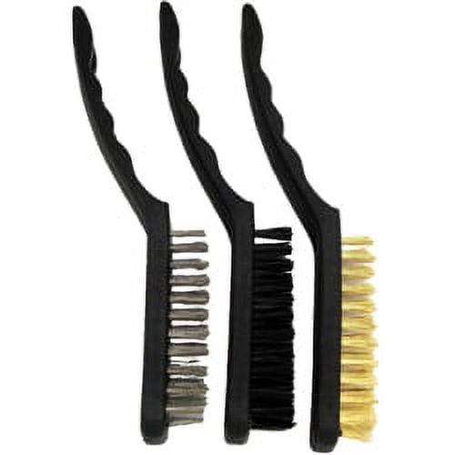 3 pc 9"" Brush Set - Plastic,