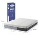 thumbnail image 2 of SNOOZELLE COMFORT Colchón Matrimonial 25 cm Altura, Memory Foam con Carbón Activado y Gel Cooling Que Disipa el Calor, Espuma de Alta Densidad Libera Puntos de Tensión, Tela Transpirable, 2 of 8