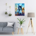 thumbnail image 4 of Wdftyju Kit de pintura de diamante de taladro redondo completo 5D DIY, arte de pared de tigre de pez dorado, regalo artesanal Wdftyju 6rz0lw1jn4ax1dq4, 4 of 9