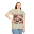 thumbnail image 5 of Cute Sea Otter Tee with Boho Flowers - 4 Color Options Available, 5 of 8