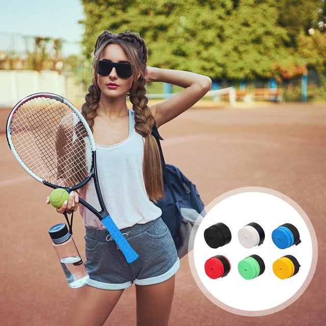 unbranded 6Ud De Agarre Para De Tenis Y Bádminton Con Material PU Antideslizante Y Duradero