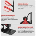 thumbnail image 3 of Stair Climbing Hand Truck 330lb, Heavy Duty Dolly Cart for Stairs, Folding Stair Climbing Trolley with 6 Wheels and Telescoping Handle, 3 of 7