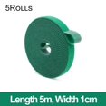 thumbnail image 1 of 5Pack Adjustable Plant Ties Reusable Self-Adhesive Nylon For Strong Support - 5M*10MM, 1 of 7