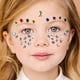 thumbnail image 2 of 6 * 7 cm 9 pegatinas de diamantes de imitación cara de acrílico pegatinas de diamantes de imitación maquillaje ojos pegatinas de cara de diamantes de imitación piedras preciosas de diamantes, 2 of 5