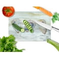 thumbnail image 2 of Carolines Treasures SC2001LCB Oysters Watercolor Glass Cutting Board - Large, 2 of 2
