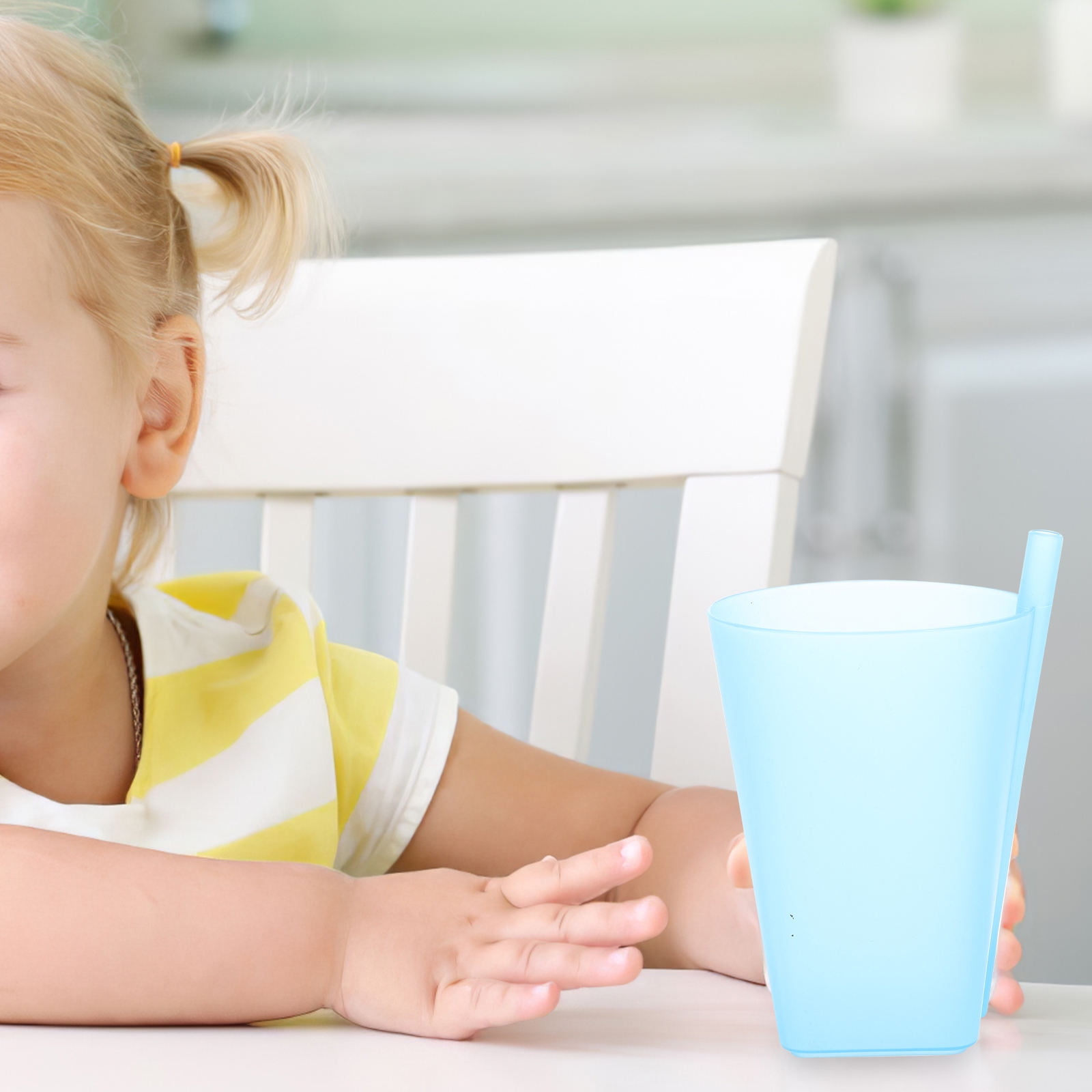 HAMPPLIES Cup Straw Set First Years Sippy Cups Reusable Milk Storage Holder For Baby