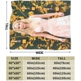 thumbnail image 3 of Jennifer Lawrence Fashion Personality Blanket Winter Super Soft Quilt Bed Durable Warm Lightweight Blanket40"x30", 3 of 6