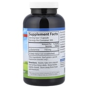 Carlson L-Glutamine, 750 mg, 300 Capsules