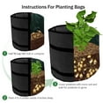 thumbnail image 4 of OUSITAID Potato Grow Bags Plant Cultivation Container Home Garden Vegetable Flower Planter Pot, 4 of 7