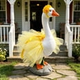 thumbnail image 4 of Goose Clothing Outfit with Chiffon Skirt, Polyester Fabric for Lawn Goose, Outdoor Porch Patio Garden Decoration, Themed Dress for Seasonal Display, Topliu, 4 of 7