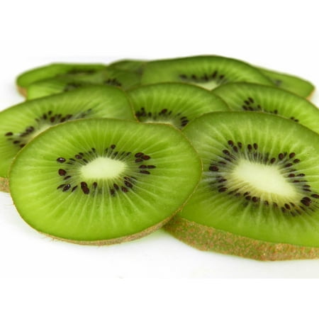 - Canvas Print Green Kiwi Fruit Slices Juicy Fresh Sweet Stretched Canvas 10 x 14