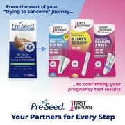 Pre-Seed Fertility Lubricant, for Use by Couples Trying to Conceive, with 9 Applicators, 1.4 oz Tube