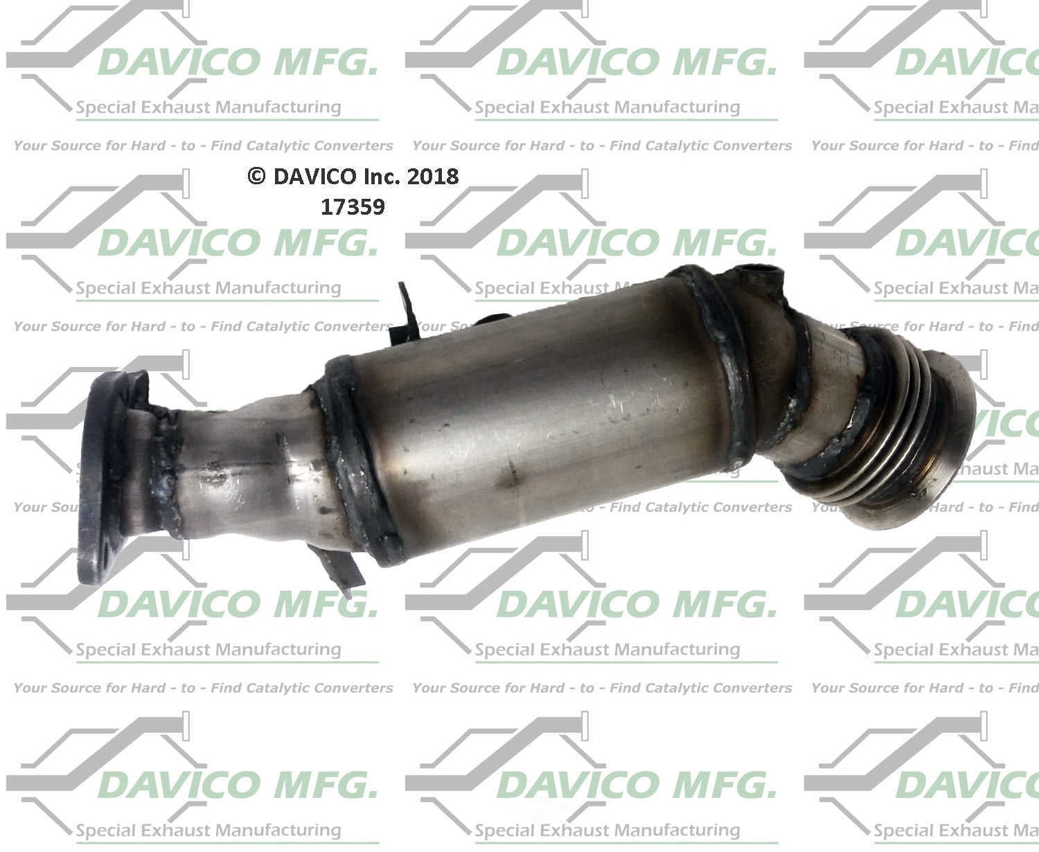 Davico Mfg 17359 Direct-Fit Catalytic Converter