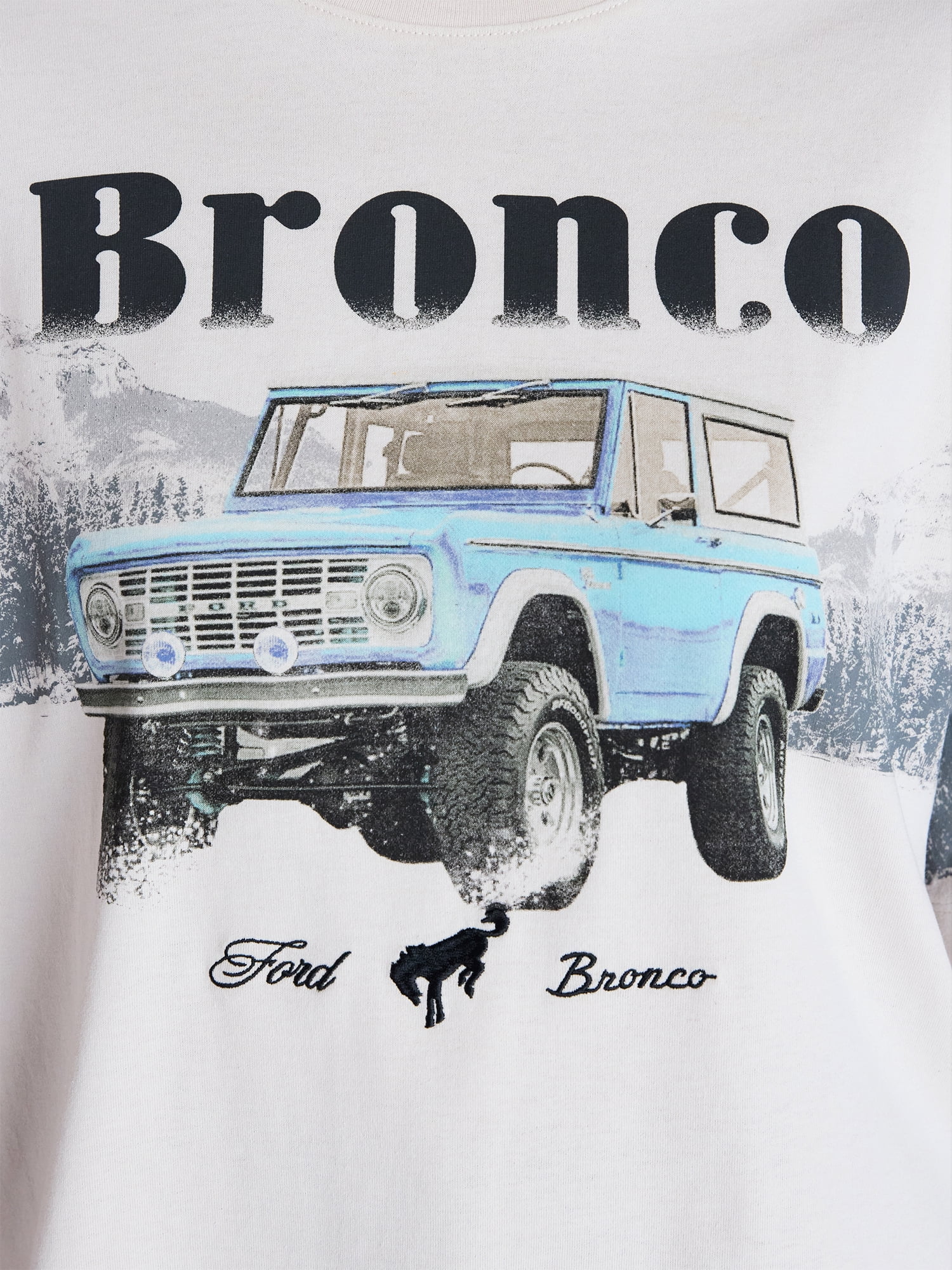 Ford Bronco Women's Fashion Boxy Tee, Sizes XXS-XXL