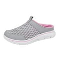 thumbnail image 2 of Mostsola Slides for Women Comfortable Mesh Sandals Slip on Sneakers Arch Support Walking Shoes, 2 of 7