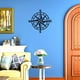 thumbnail image 4 of Brújula de pared decorativa de metal de 11 pulgadas, decoración para dormitorio, sala de , dormitorio, jardín, terraza, porche de oficina,, 4 of 9