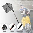 thumbnail image 2 of Fishing Landing Net,foldable Collapsible Fishing Landing Net,aluminium Alloy Extendable Pole With Anti-skid Rubber Handle,easy Catching And Releasing, 2 of 3