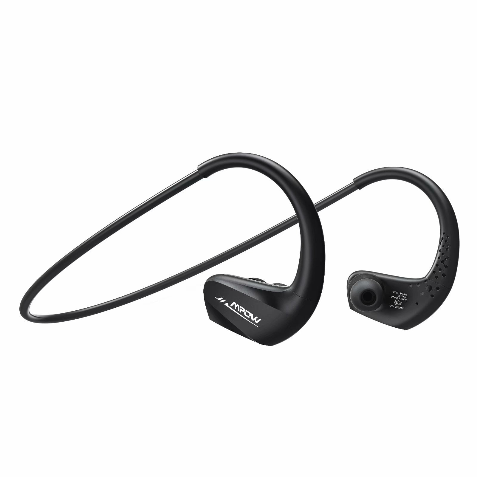 regeren Naar behoren Nog steeds Mpow A6 Bluetooth Headphones V4.1, IPX6 Waterproof Sports Headphones w/Mic,  CVC6.0 Noise Cancelling Wireless Earbuds, Running Headset w/11 Hours  Playtime - Walmart.com
