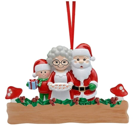 

Veki Personalized Name Printing Christmas Fireplace Pendant For Christmas Decoration Birds Glass