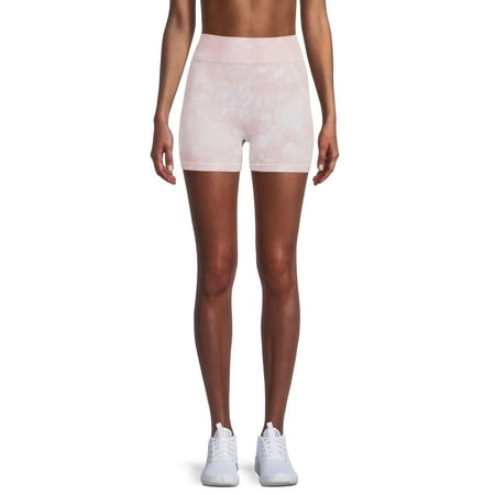 Chloe Ting Women's Printed Seamless Bike Shorts, 3" Inseam