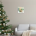 thumbnail image 2 of Stupell Industries Merry Christmas Winter Bench Holiday Painting White Framed Art Print Wall Art, 2 of 7