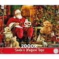 thumbnail image 3 of Ceaco - Holiday - Santa's Magical Toys - 2000 Piece Interlocking Jigsaw Puzzle, 3 of 9