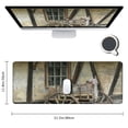 thumbnail image 2 of nygtbtfer Mouse Pad - Farm Cart Agriculture Building Farmhouse 31.5x11.8 in, 2 of 6