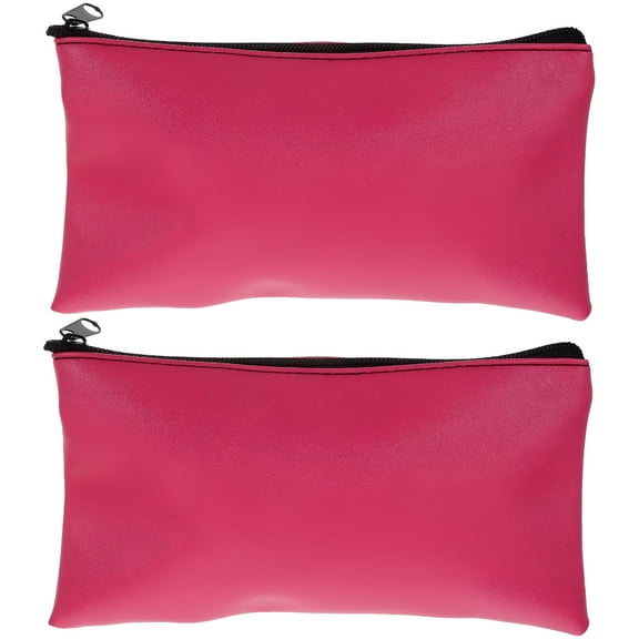 GASTROPOD 2 Pcs Zipper Money Envelopes for Cash Budgeting Bags with Secure Receipt Pouch Bill Coin Travel