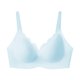 thumbnail image 4 of Sujetador sin aros con cuello en V ondulado para mujer - Bralette acolchado con tirantes ajustables - Sin aros - Tallas M-XL, 4 of 4
