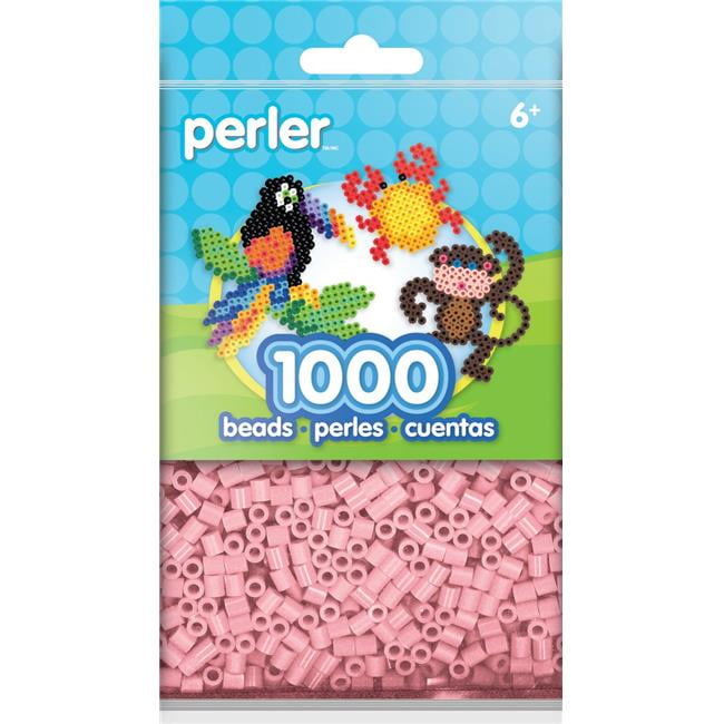 Perler Pearl Beads 1000//Pkg-White Glitter