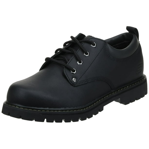 Zapatos Skechers Tom Cats Utility Oxford para hombre, color negro