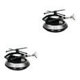 thumbnail image 1 of mmirethe Solar Powered Car Air Freshener Creative Diffuser Small Car for Car Interior Silver 10.4x8cm 2Set, 1 of 6