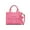 Candy Pink, variant on Women's The Leather Medium Tote Bag, Petal Pink H004L01PF21-666