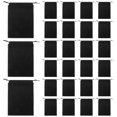 thumbnail image 2 of 50pcs Fabric Drawstring Bags Portable Storage Pouches for Toys and Shoes, 2 of 5