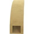 thumbnail image 4 of Ekena Millwork 5"W x 14"D x 14"H Ozark Rough Cedar Woodgrain TimberThane Knee Brace, Primed, 4 of 6
