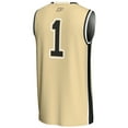 thumbnail image 3 of Male GameDay Greats #1  Gold Purdue Boilermakers  Lightweight Basketball Jersey, 3 of 4