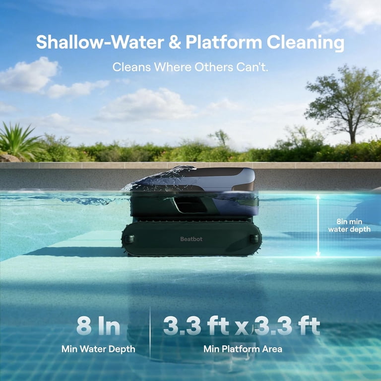 Beatbot, Pool Vacuum Robot, Sora 70, Midnight Blue - Walmart.com